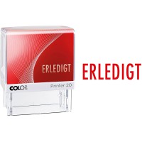 Colop tampon encreur rouge 100670 effectue :