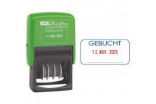 COLOP 127789 Tampon de date"green Line" Printer S260/L3"GEBUCHT"