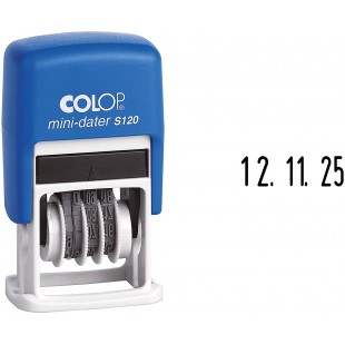 COLOP 133837 Mini dateur S 120 SD - Date en chiffres avec annee courte