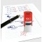 Colop Serie de Tampon Motivational Stamp tampon d'ecole : 3 tampon 3 motifs 3 couleurs