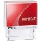 Colop 152224 Printer 20 Tampon encreur avec texte en duplication Rouge