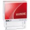 COLOP 152225 Printer 20 Tampon encreur avec texte en carton pliable Rouge