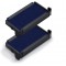 Trodat Pack de 2 Cassettes d'encrage Printy 6/4910 Bleu