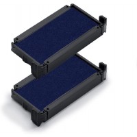 Trodat Pack de 2 Cassettes d'encrage Printy 6/4910 Bleu
