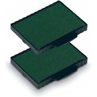 Trodat 6/57 Tampone di ricambio per Trodat Professional 5207 e 5470 verde, 2 Pezzi