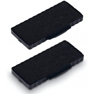TRODAT Lot de 2 Cassettes encreur de rechange pour tampon 6/55A Noir