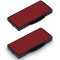 TRODAT Lot de 2 Cassettes encreur de rechange pour tampon 6/55C Rouge