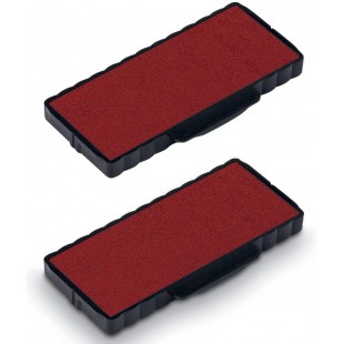 TRODAT Lot de 2 Cassettes encreur de rechange pour tampon 6/55C Rouge