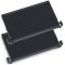 Trodat 4926/6 N CL Pack de 2 Coussinets piece de rechange Noir