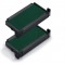 Trodat Pack de 2 Cassettes d'encrage Printy 6/4910 Vert