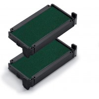 Trodat Pack de 2 Cassettes d'encrage Printy 6/4910 Vert
