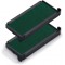 Trodat Pack de 2 Cassettes d'encrage Printy 6/4913 Vert