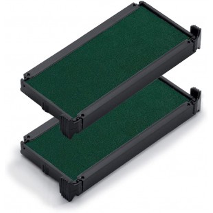 Trodat Pack de 2 Cassettes d'encrage Printy 6/4913 Vert