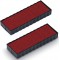 Trodat Pack de 2 Cassettes d'encrage Printy 6/4817 Rouge