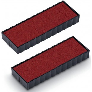 Trodat Pack de 2 Cassettes d'encrage Printy 6/4817 Rouge