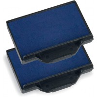 TRODAT Lot de 2 Cassettes encreur de rechange pour tampon 6/53B Bleu