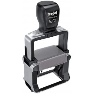Trodat Tampon 5203pr4 texte Professional 4.0 5203, de 5 lignes