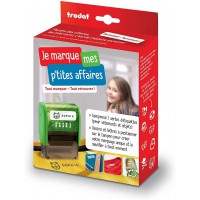 Tampon Trodat" Je marque mes P'tites Affaires" - Marquez les affaires de vos enfants avec un kit complet et adapte - etiquettes 