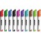 Kores - K-Marker XW1 : Marqueurs de Couleur pour Tableau Blanc avec Pointe Ronde, Effacable a  Sec et Encre a  Faible Odeur, Fou