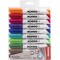 Kores - K-Marker XW2 : Marqueurs de couleur pour tableau blanc avec pointe biseautee, effacable a  sec et encre a  faible odeur,