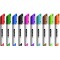 Kores - K-Marker XW2 : Marqueurs de couleur pour tableau blanc avec pointe biseautee, effacable a  sec et encre a  faible odeur,