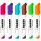 Kores - K-Marker XW1 : Marqueurs de Couleur pour Tableau Blanc avec Pointe Ronde, Effacable a  Sec et Encre a  Faible Odeur, Fou