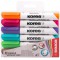 Kores - K-Marker XW2 : Marqueurs de couleur pour tableau blanc avec pointe biseautee, effacable a sec et encre a fa