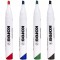 Kores - K-Marker XW2 : Marqueurs de Couleur pour Tableau Blanc avec Pointe Biseautee, Effacable a  Sec et Encre a  Faible Odeur,