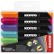 Kores - K-Marker XP1 : Marqueurs Permanents de Couleur, Pointe Ronde, Encre Impermeable a  l'Eau et a  Faible Odeur, pour Toutes