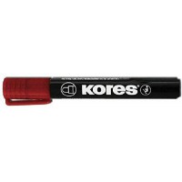 Kores K-Marker Marqueur permanent 3 mm ogive Rouge