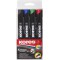 Kores - K-Marker XP1 : Marqueurs Permanents de Couleur, Pointe Ronde, Encre Impermeable a  l'Eau et a  Faible Odeur, pour Toutes