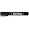 Kores K-Marker Marqueur permanent 3-5 mm biseautee Noir