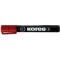 Kores K-Marker Marqueur permanent 3-5 mm biseautee Rouge