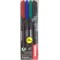 Kores - K-Marker P1 : Marqueurs Permanents de Couleur, Pointe Fine en Fibre, Encre Resistante a  l'Eau et a  Faible Odeur, pour 