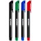 Kores - K-Marker P1 : Marqueurs Permanents de Couleur, Pointe Fine en Fibre, Encre Resistante a  l'Eau et a  Faible Odeur, pour 