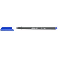 Kores stylo fl28101 Stylo a pointe fine 0,4 mm Bleu