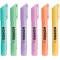 Kores - High Liner Plus : Surligneurs Pastel, Pointe Biseautee et Encre a  Base d'Eau, Fournitures Scolaires et de Bureau, Paque