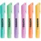 Kores - High Liner Plus : Surligneurs Pastel, Pointe Biseautee et Encre a  Base d'Eau, Fournitures Scolaires et de Bureau, Paque