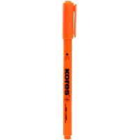 Kores Surligneur Stylo Pte biseautee 0,5-3,5mm Orange