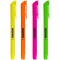 Kores - High Liner : Surligneurs Fins de Couleur Neon, Pointe Biseautee et Encre a  Base d'Eau, Fournitures Scolaires et de Bure