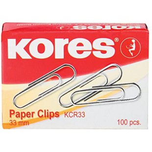 Kores Trombones ronds 33 mm 100 pieces