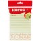 Kores Papier-notes repositionnable 150 x 100mm 100 feuilles Jaune