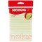 Kores Papier-notes repositionnable 150 x 100mm 100 feuilles Jaune