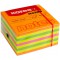 Kores - Notes Autocollantes Cube Summer, Bloc-Notes Autocollant Colore, 75 x 75mm, Paquet de 1 Cube de 450 Feuilles en 4 Couleur