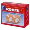 Lot de 16 : Kores-klebefilm Standard, 19mm x 33m, transparent