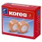 Lot de 16 : Kores-klebefilm Standard, 19mm x 33m, transparent