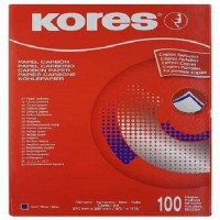 Kores 78478P feuillets, DIN A4, bleu, 100 feuilles