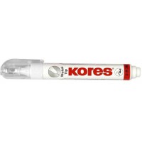 KORES Stylo correcteur METAL TIP 10 ml Blanc