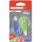 Kores - Mini Rouleau de Ruban Correcteur pour etudiants et Adultes, Ruban Correcteur Sec sans Pelage avec Forme Ergo