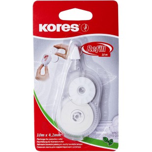 Kores Recharge pour Refill Roller 10m x 4,2mm